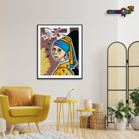 "Pearl with the Girl Earring" GusColors Print