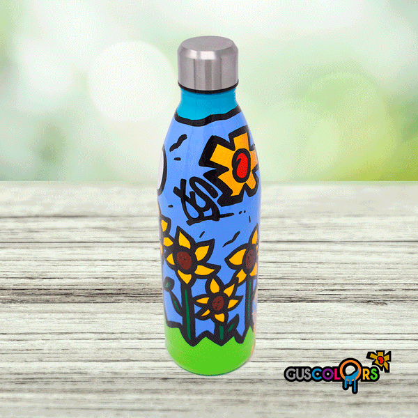 GusColors Custom Water Bottle 👨‍🎨