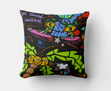 GusColors Aliens Throw Pillow 👽