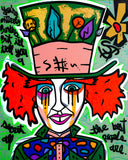"Mad as a Hatter" GusColors Print